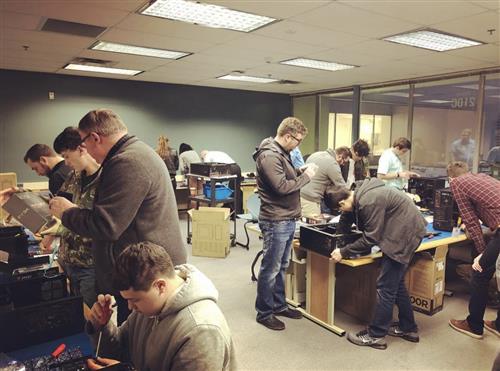 Picture of the Information Technology Class 